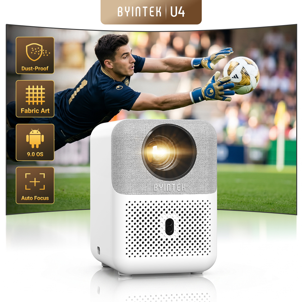 Home Cinema Mini - BYINTEK Full HD Mini Projector LOVE