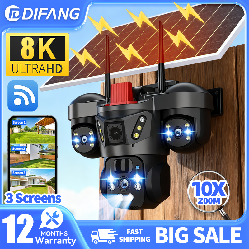 Home Cinema Wall Panels - DIFANG V380 Pro Outdoor PTZ 8K