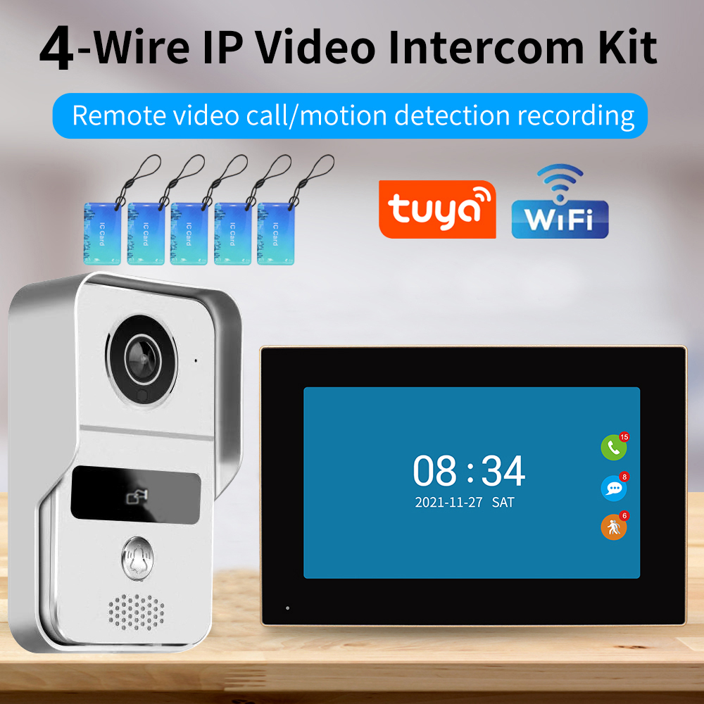 Home Cinema Wall Panels - KW02 Wifi Video Doorbell System 1080P