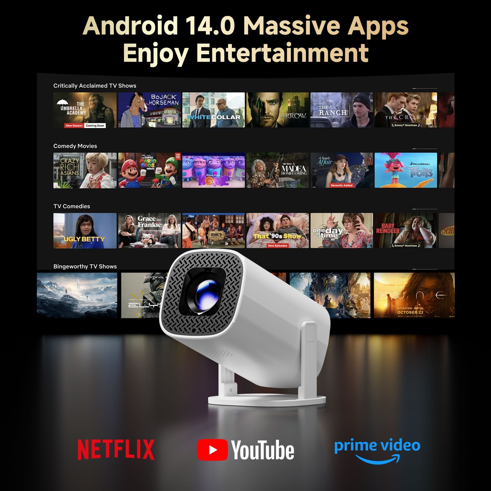 HONGTOP P30PRO Smart Mini Proj – Home Cinema Mini recenzja i cena