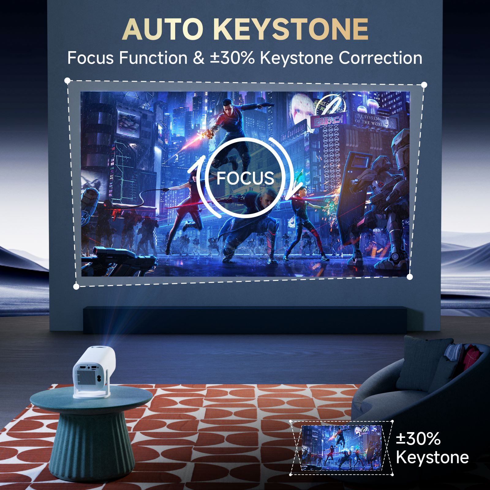 HONGTOP P30PRO Smart Mini Proj – Home Cinema Mini recenzja i cena