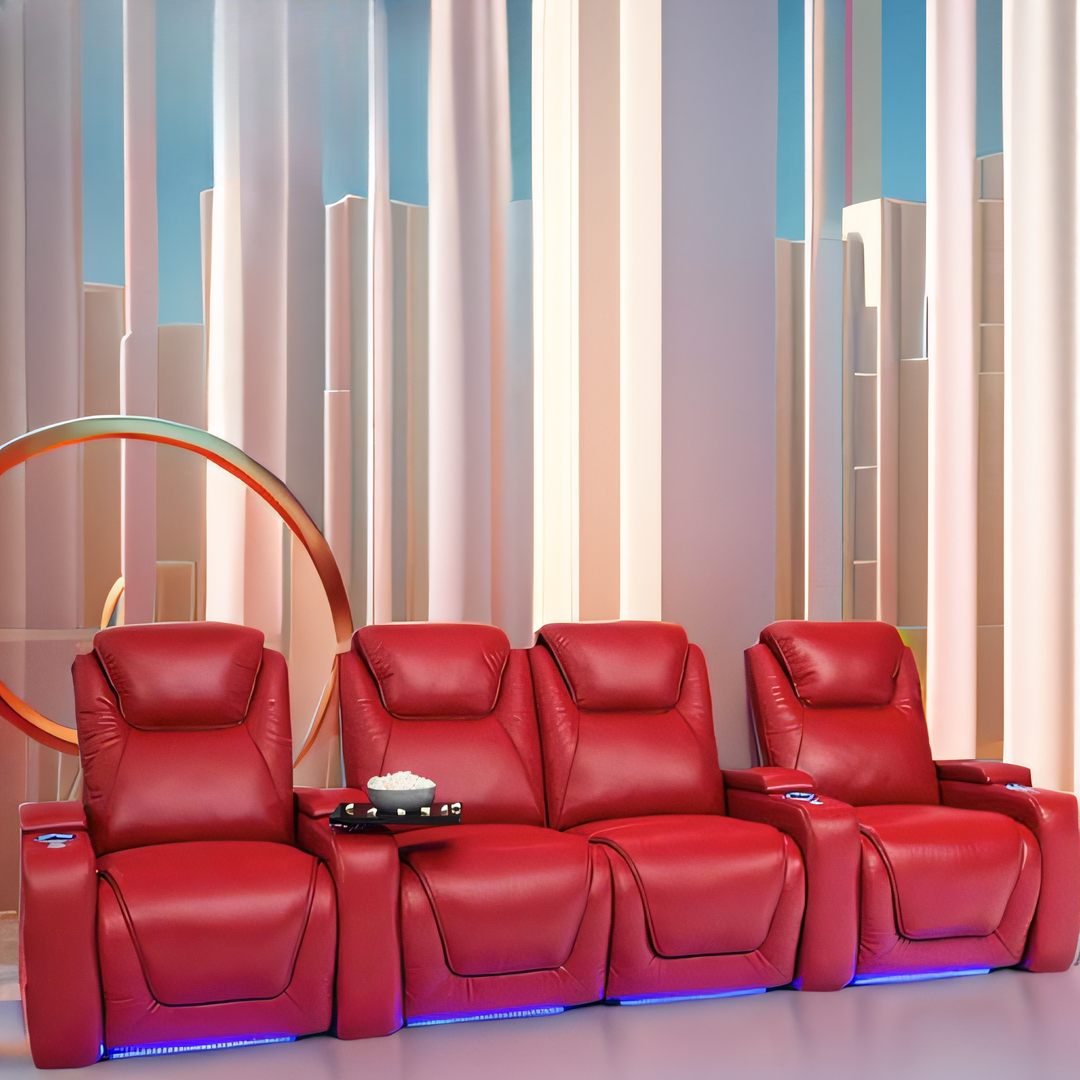 -Green Color Home Furniture 4  – Home Cinema Recliners recenzja i cena