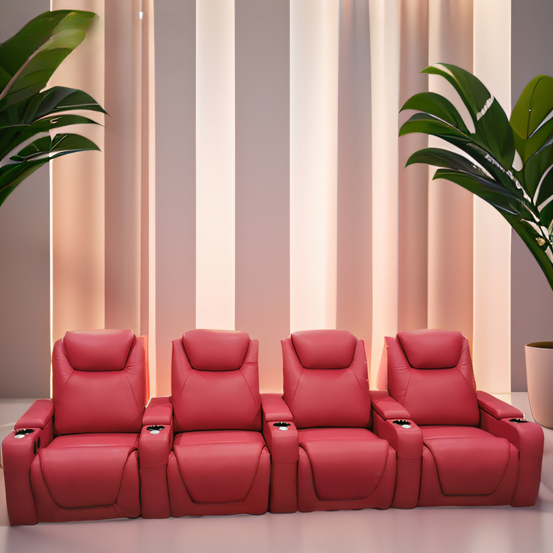 -Green Color Home Furniture 4  – Home Cinema Recliners recenzja i cena
