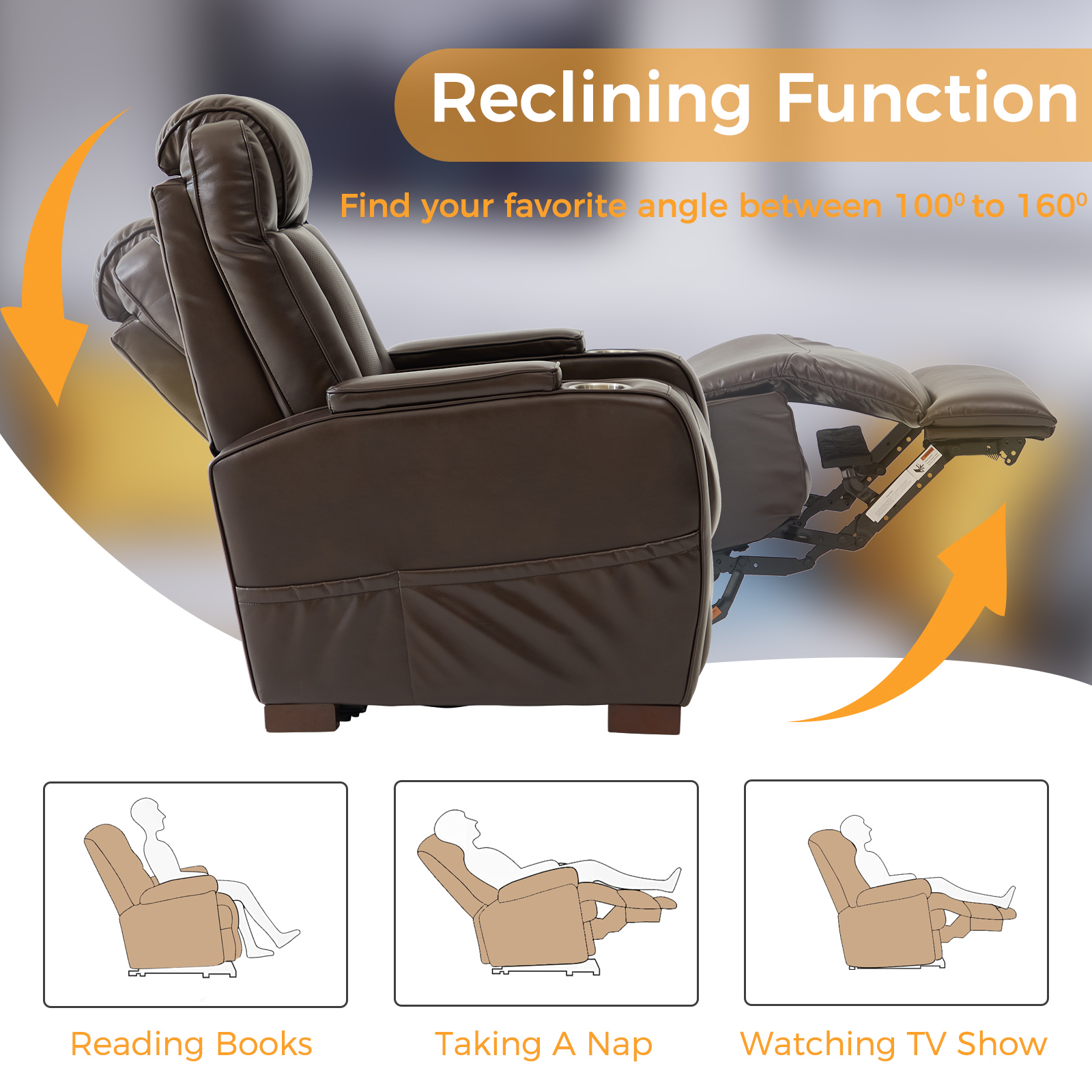 Hot Sale Theater Seating Sofa  – Home Cinema Recliners recenzja i cena