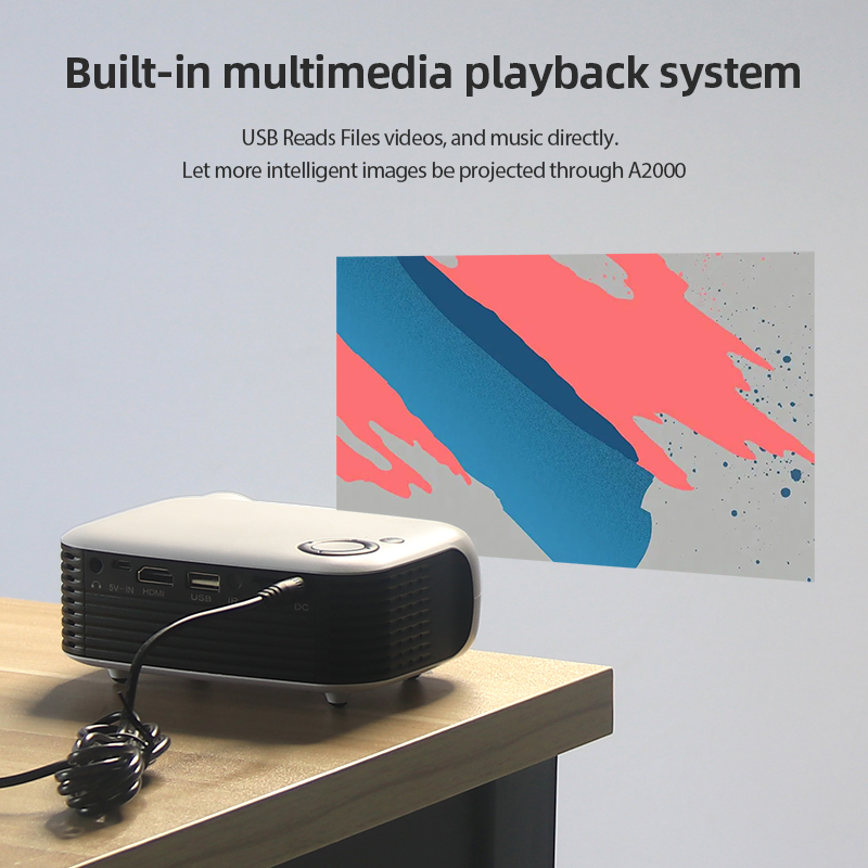 A2000 Mini Projector Portable  – Home Cinema Mini recenzja i cena