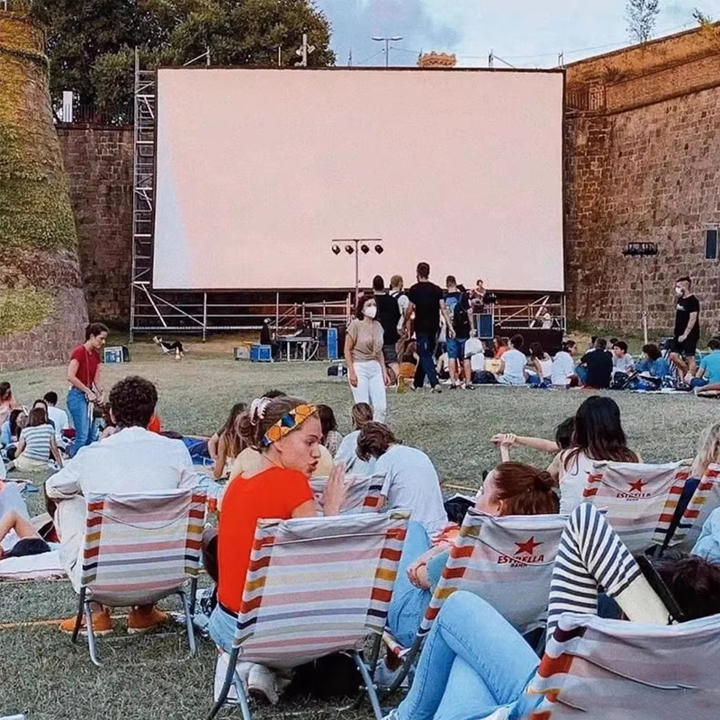 AUN 180 Inch 16:9 Portable Pro – Home Cinema Events recenzja i cena