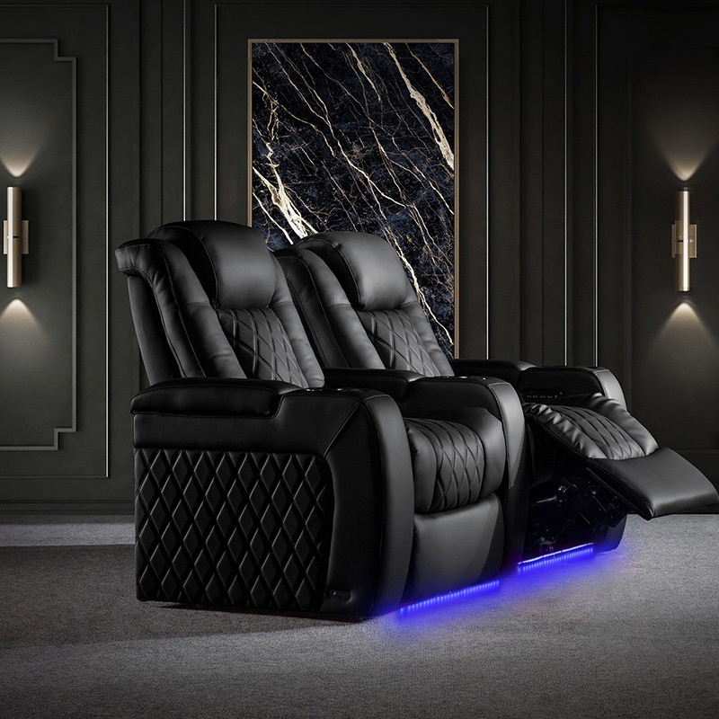 Modern Home Cinema Leather Ele – Home Cinema Recliners recenzja i cena