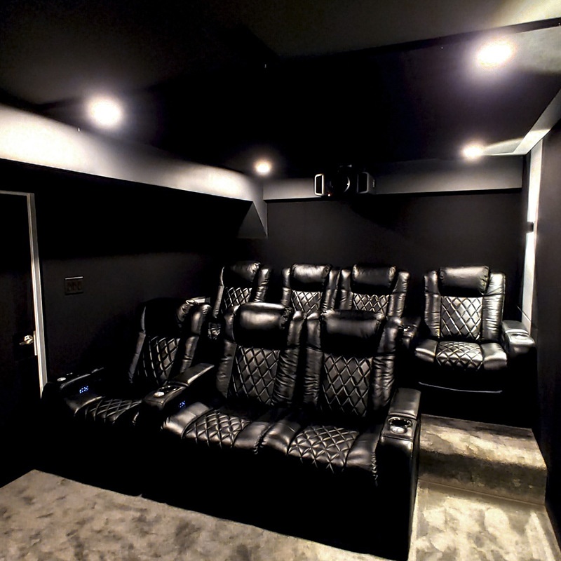Modern Home Cinema Leather Ele – Home Cinema Recliners recenzja i cena