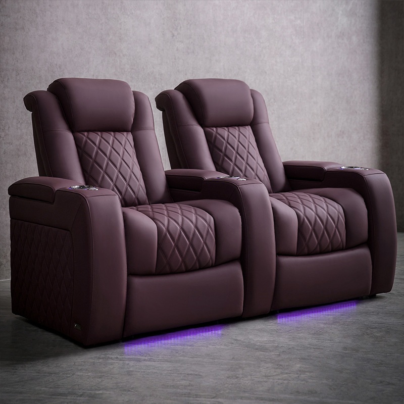 Modern Home Cinema Leather Ele – Home Cinema Recliners recenzja i cena