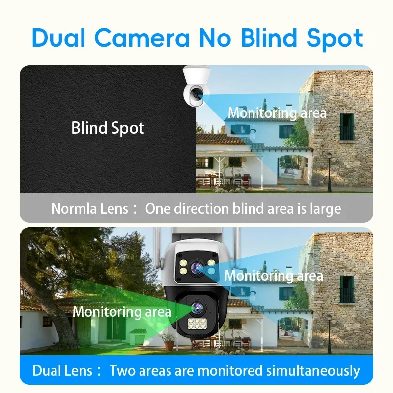 8MP 4K WIFI IP Camera PTZ Outd – Home Cinema Wall Panels recenzja i cena