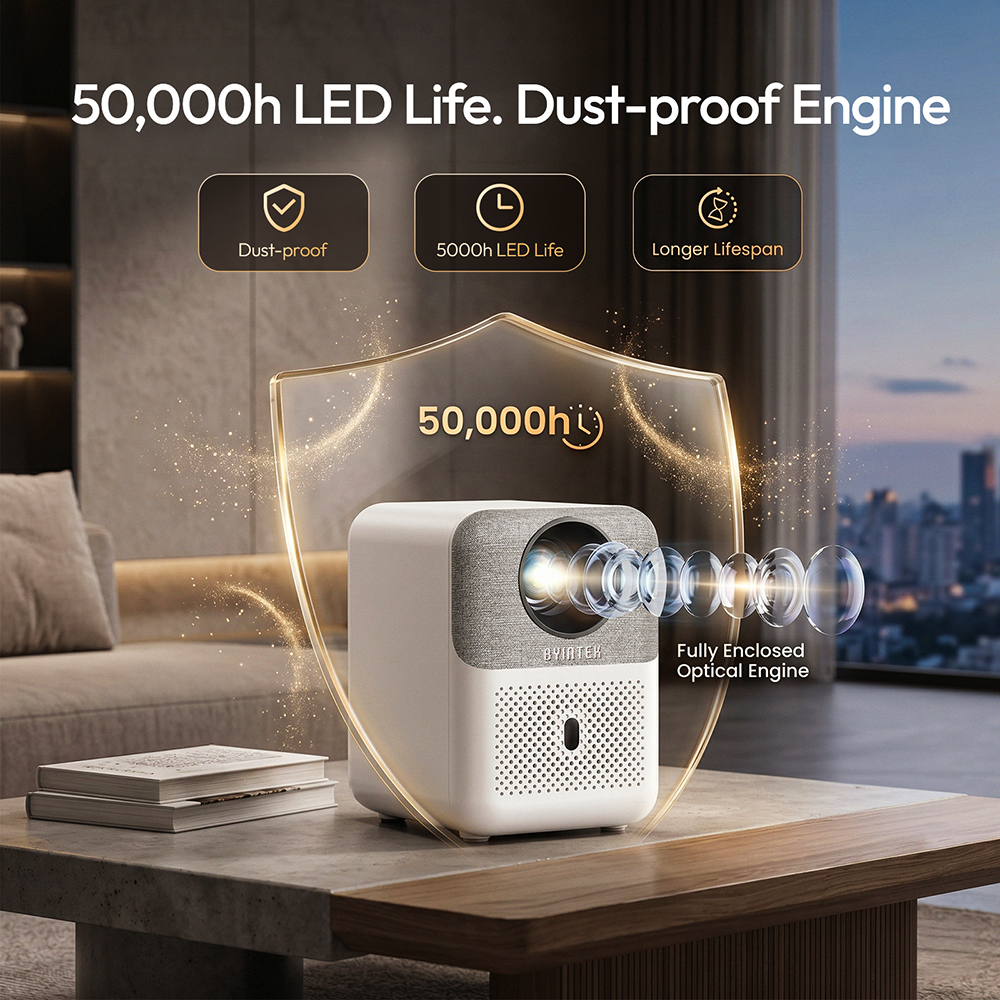 BYINTEK Full HD Mini Projector – Home Cinema Mini recenzja i cena