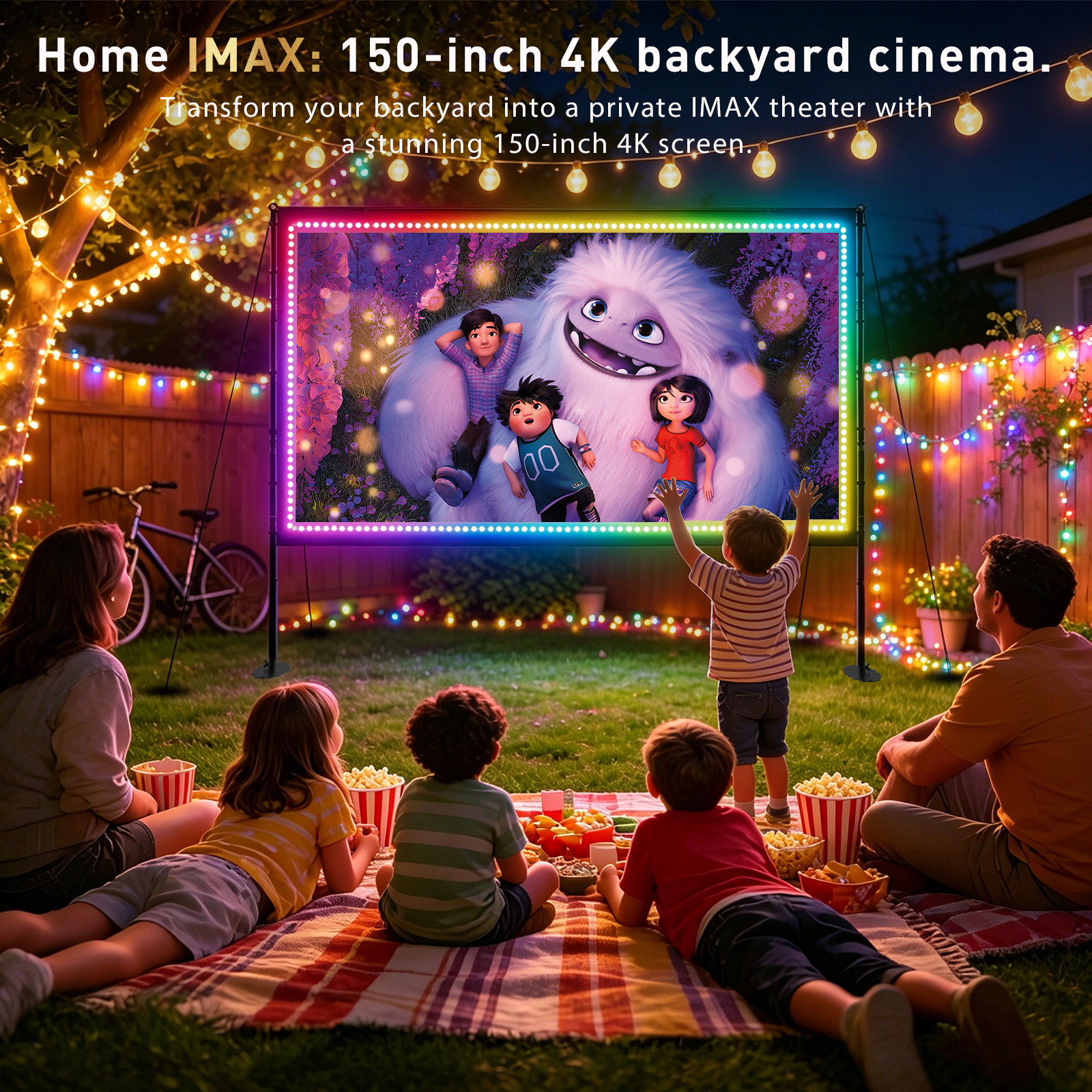 LED Projector Screen with Stan – Home Cinema Events recenzja i cena
