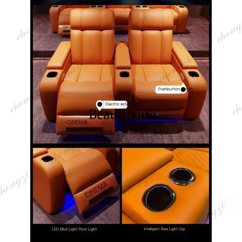G153 Luxury Genuine Leather El – Home Cinema Recliners recenzja i cena