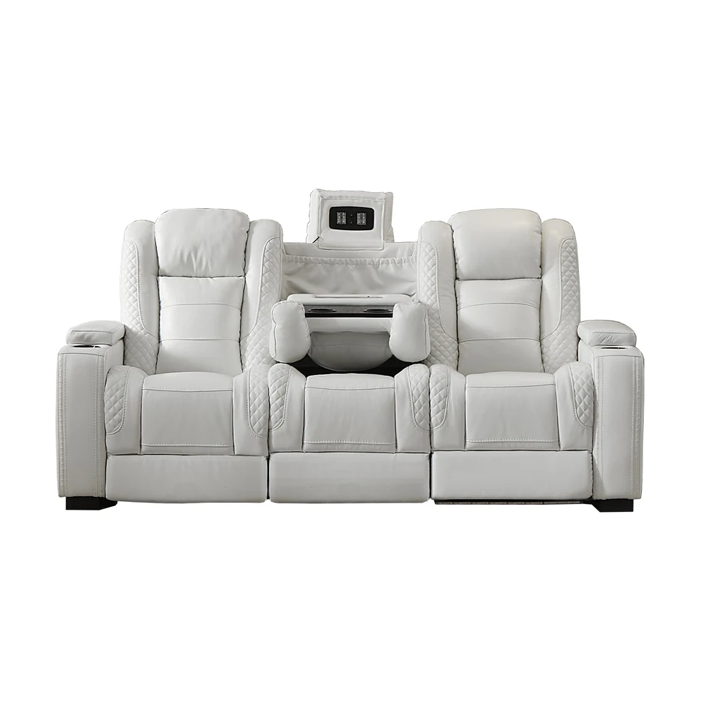 Luxury Power Recliner White Le – Home Cinema Recliners recenzja i cena