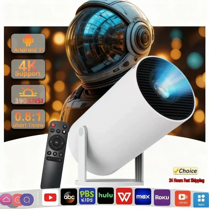 New  Mini HY300  Projector 4K  – Home Cinema Mini recenzja i cena