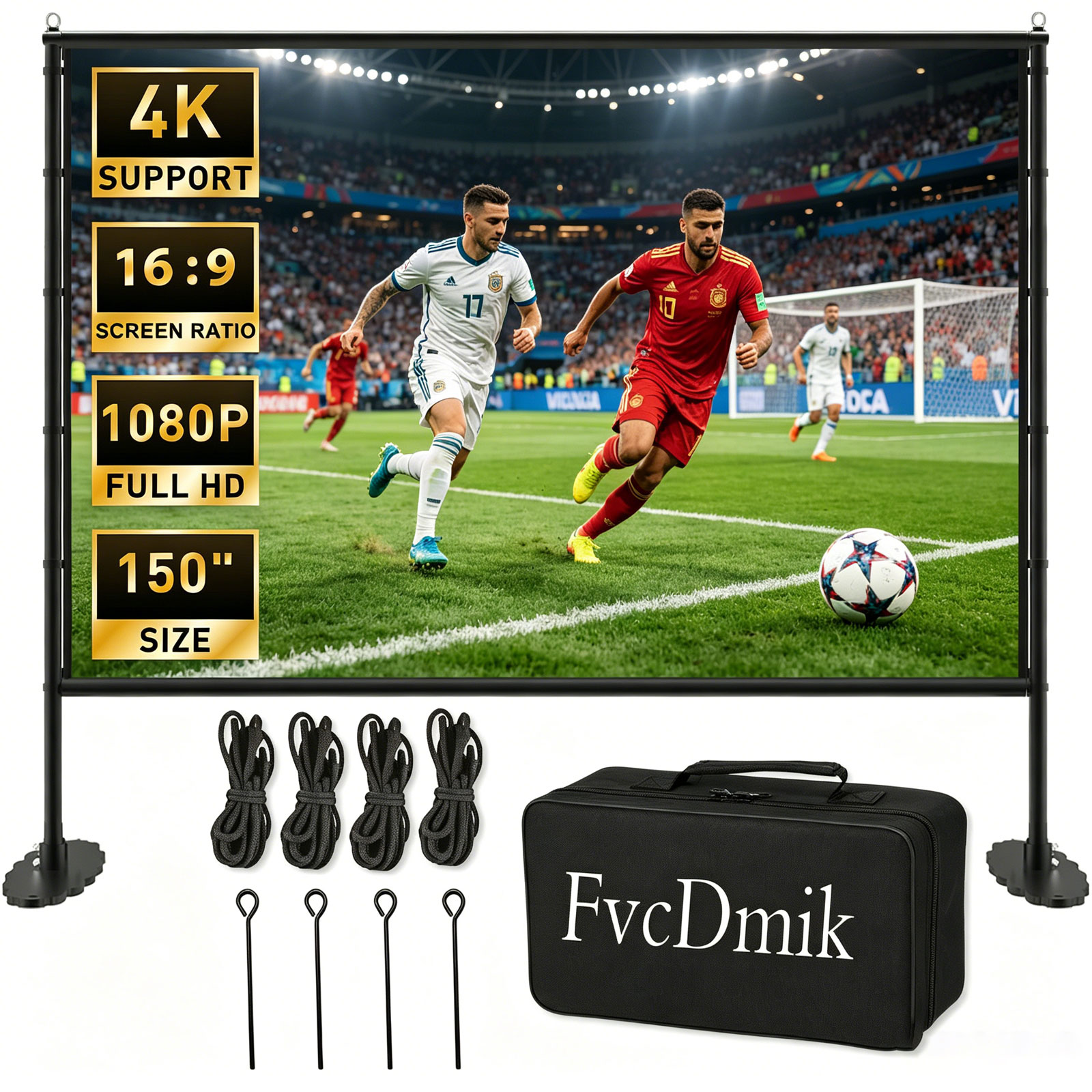 150 inch Projector Screen with – Home Cinema Events recenzja i cena