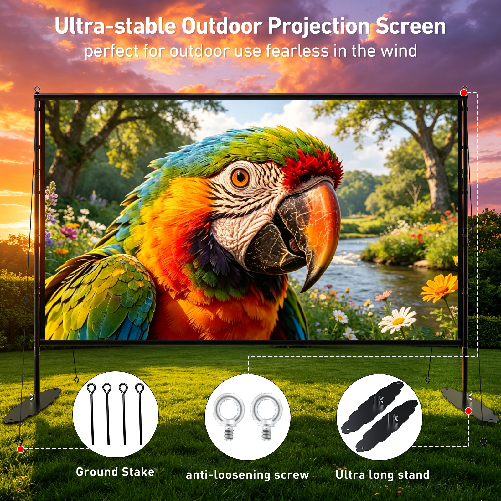 150 inch Projector Screen with – Home Cinema Events recenzja i cena