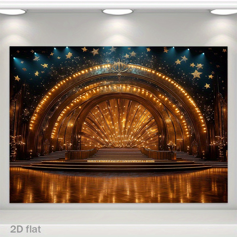 Luxury Golden Theater Stage Ar – Home Cinema Events recenzja i cena