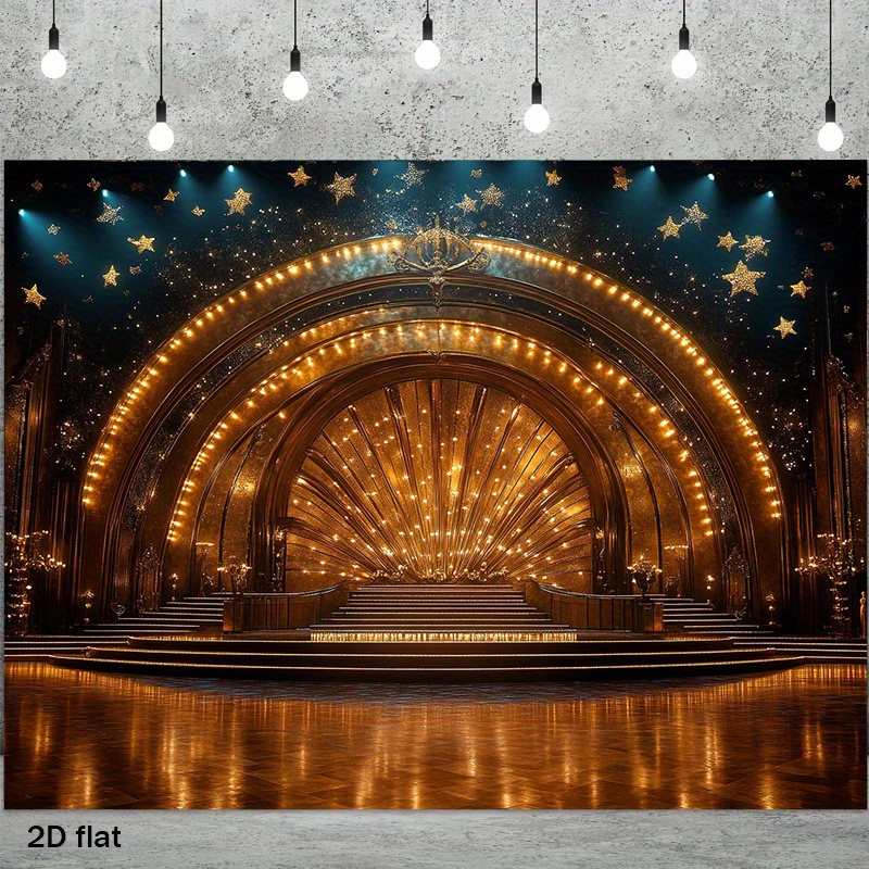 Luxury Golden Theater Stage Ar – Home Cinema Events recenzja i cena