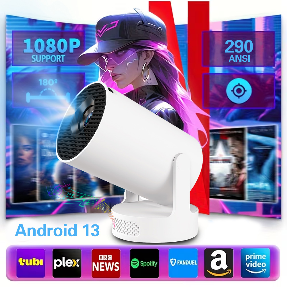 2025 Projector HY300 UItra 8K  – Home Cinema Mini recenzja i cena