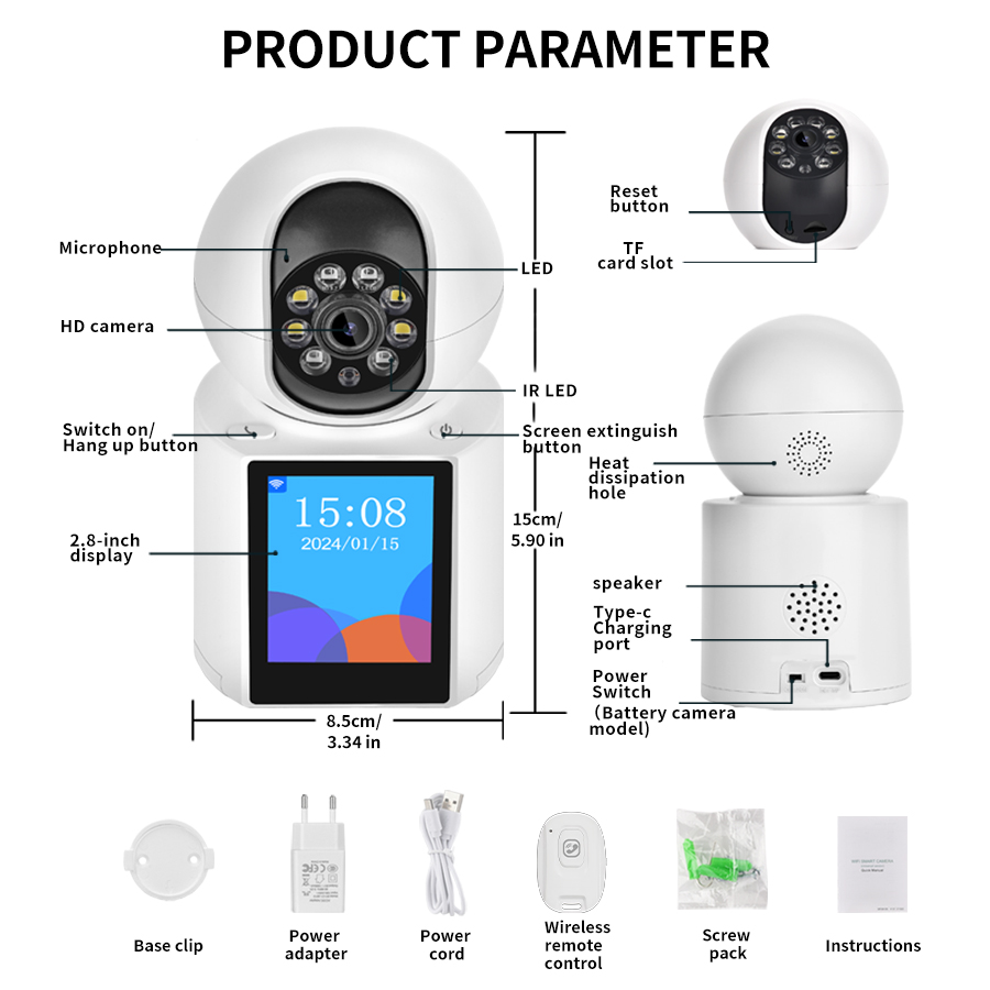 3MP Wireless Security Protecti – Home Cinema Wall Panels recenzja i cena