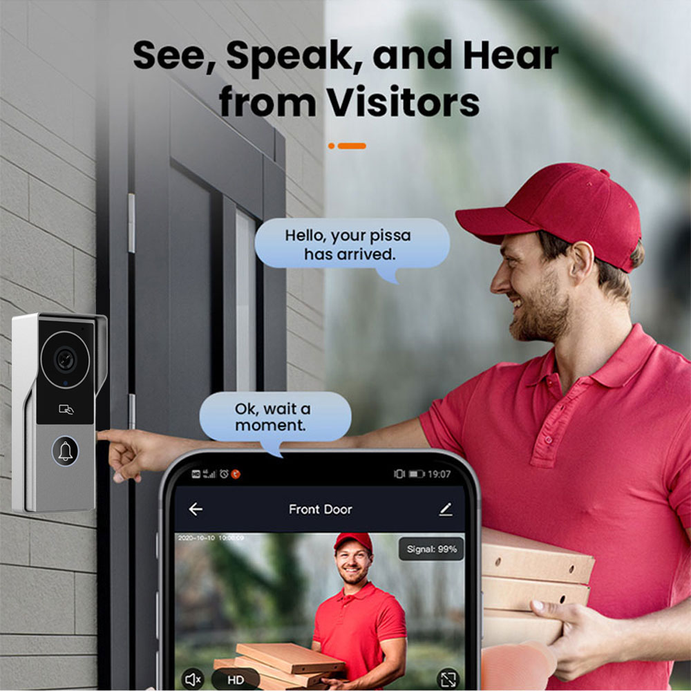 TUYA Wifi Video Doorbell 1080P – Home Cinema Wall Panels recenzja i cena