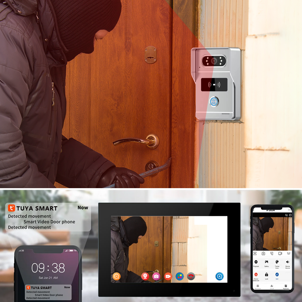 TUYA Wifi Video Doorbell 1080P – Home Cinema Wall Panels recenzja i cena