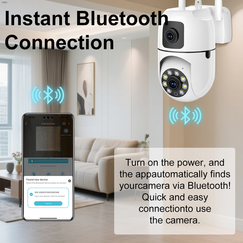 8MP HD Wifi Surveillance PTZ C – Home Cinema Wall Panels recenzja i cena