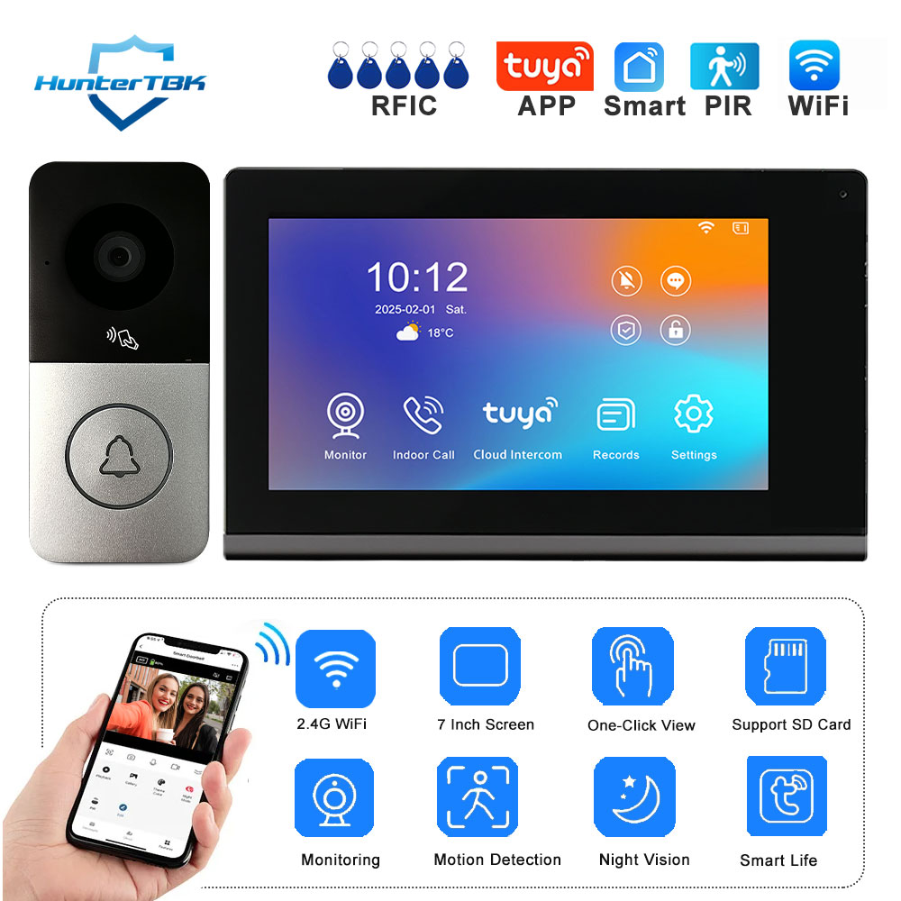 WiFi Video Intercom 1080P Smar – Home Cinema Wall Panels recenzja i cena