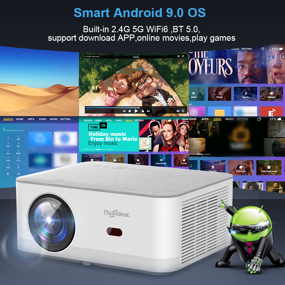 ThundeaL TD92 Pro Full HD Proj – Home Cinema Mini recenzja i cena