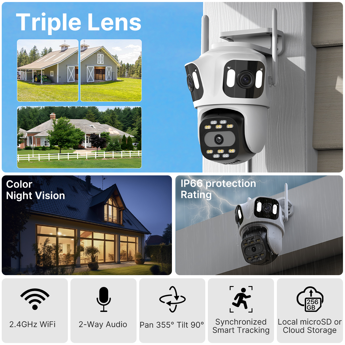 WONSDAR Three Lens Three Scree – Home Cinema Wall Panels recenzja i cena