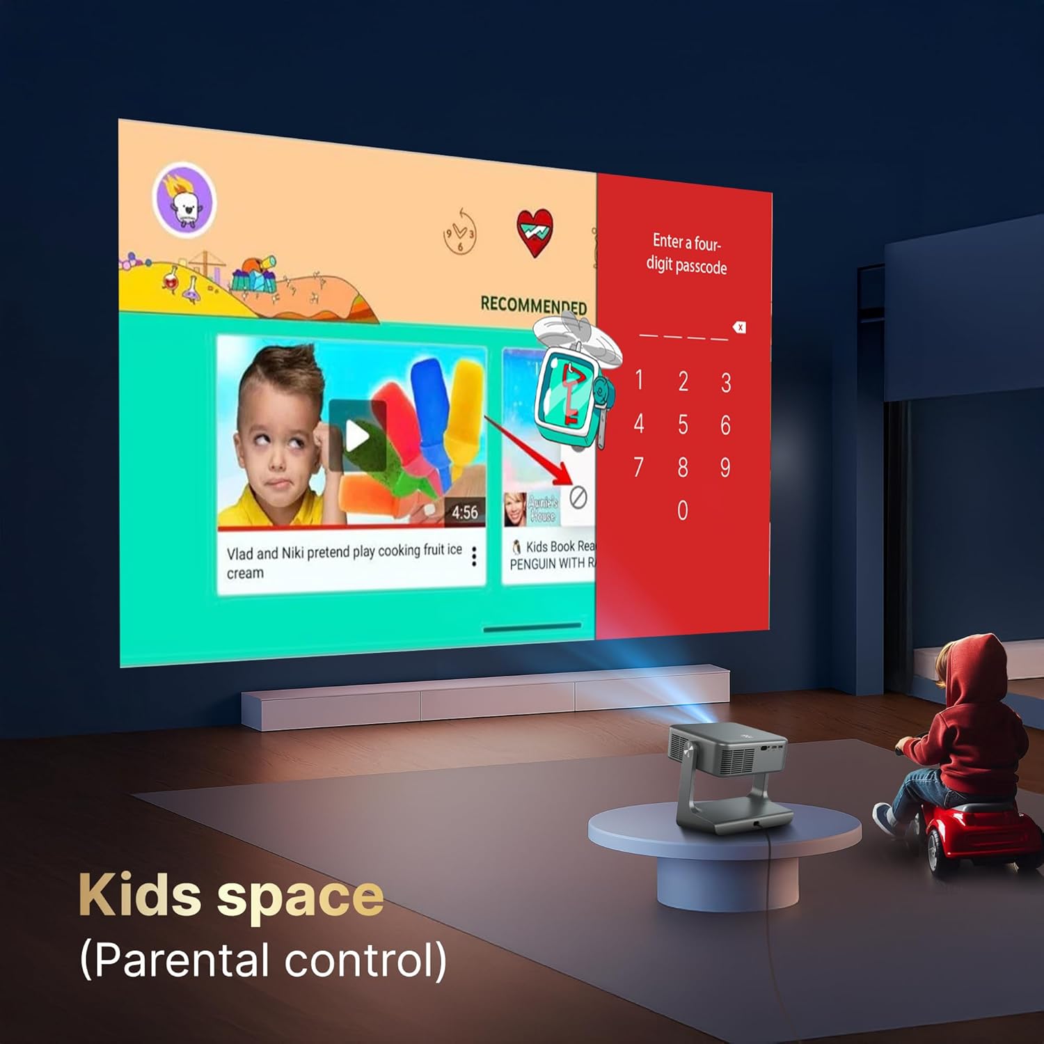 Mini Portable 4K Google TV OS  – Home Cinema Mini recenzja i cena