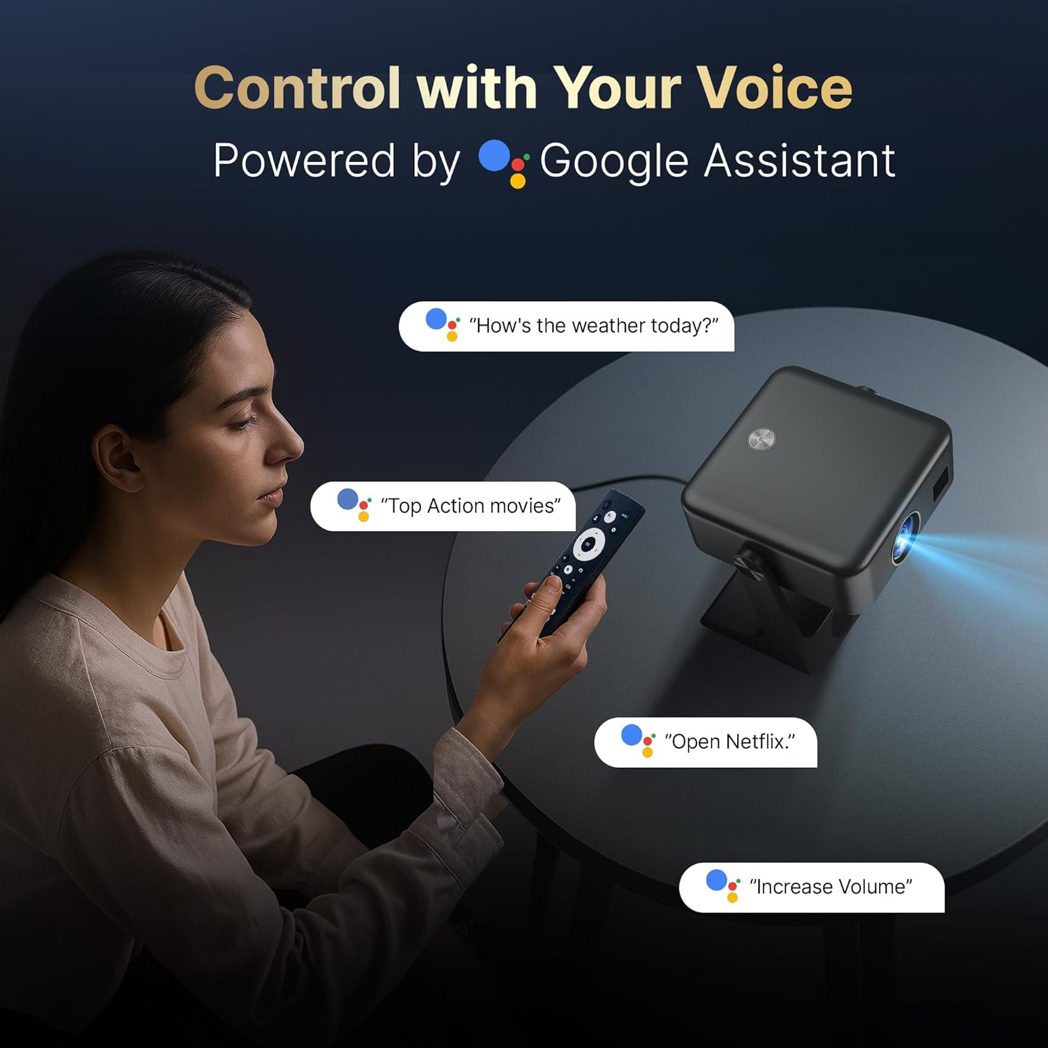 Mini Portable 4K Google TV OS  – Home Cinema Mini recenzja i cena