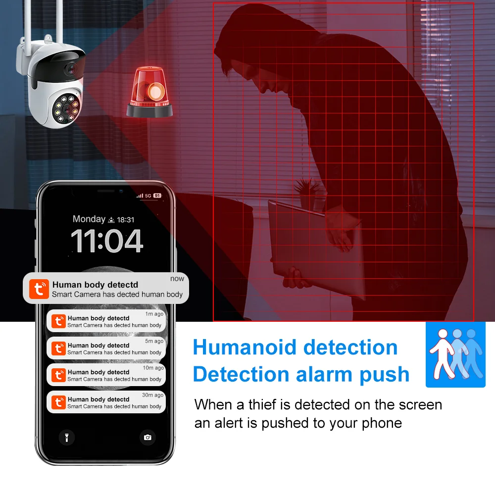 Indoor Camera Wifi Tuya Smart  – Home Cinema Wall Panels recenzja i cena