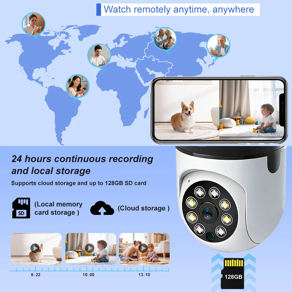 Indoor Camera Wifi Tuya Smart  – Home Cinema Wall Panels recenzja i cena