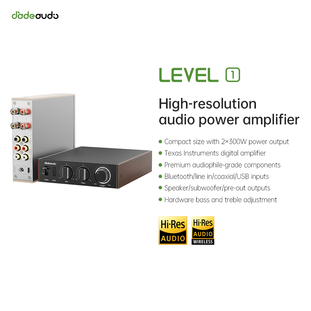 JadeAudio Level 1 Desktop HiFi – Home Cinema Mini recenzja i cena