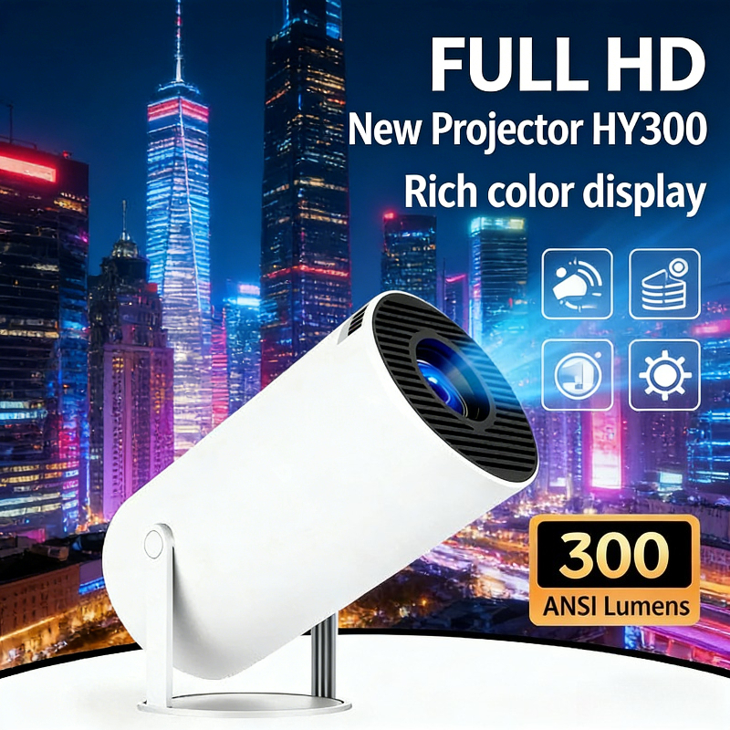 New   Projector HY300 4K Andro – Home Cinema Mini recenzja i cena