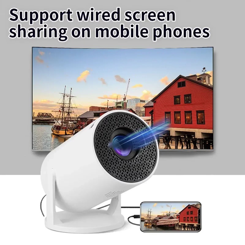 New   Projector HY300 4K Andro – Home Cinema Mini recenzja i cena