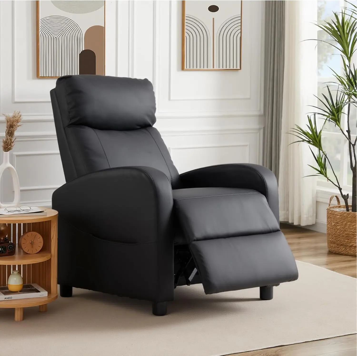 Recliner Chair PU Leather Recl – Home Cinema Recliners recenzja i cena